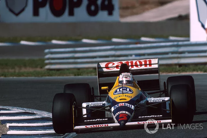Nigel Mansell, Williams-Judd FW12, 1988