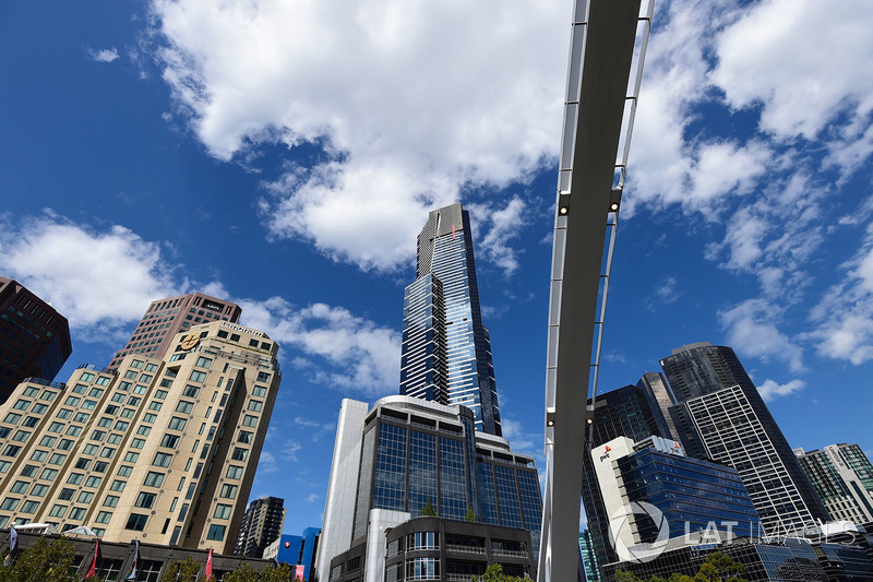 Una vista di Melbourne