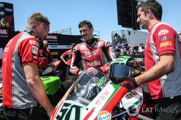 Eugene Laverty, Milwaukee Aprilia