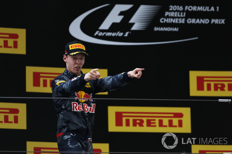 Daniil Kvyat, Red Bull Racing, tercer lugar