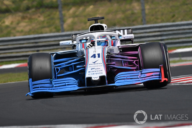 Oliver Rowland, Williams FW41 con parafina