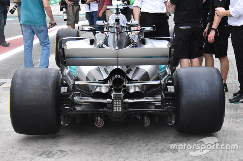 Mercedes-Benz F1 W08 rear