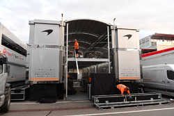McLaren motorhome and freight