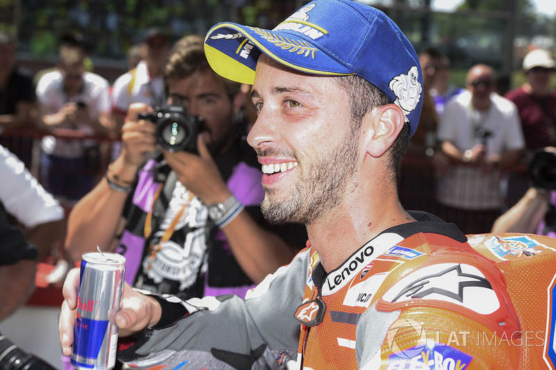 Andrea Dovizioso: “Não estou 100% feliz. Eu acho que tomamos uma decisão ruim quanto ao pneu dianteiro.”
