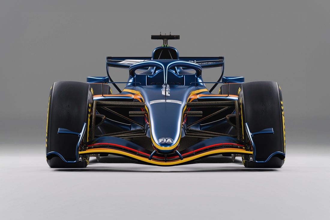 Render bolidu FIA F1 na rok 2026