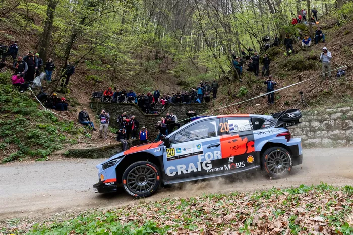 Hayden Paddon, John Kennard, Hyundai Shell Mobis World Rally Team Hyundai i20 N Rally1