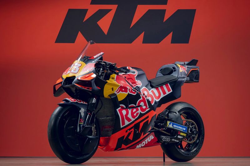 Red Bull KTM Tech3-kleurstelling