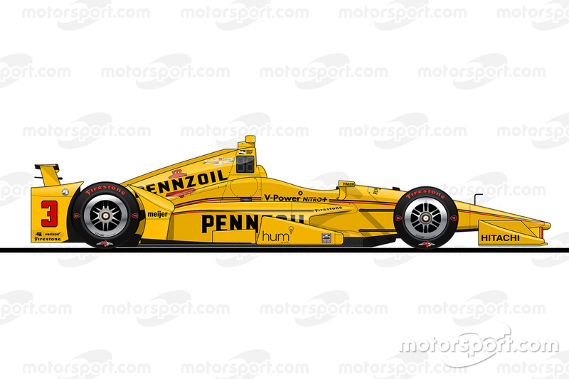 Startposition 9: Helio Castroneves (Penske-Chevrolet)