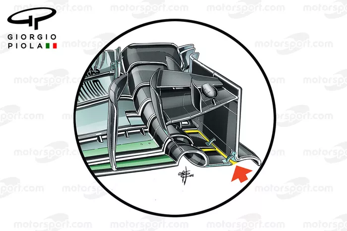 Mercedes F1 W07: Frontflügel, GP Malaysia