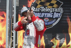 Ganador de la pole Carlos Muñoz, Andretti Autosport Honda