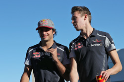 Карлос Сайнс-мл., Scuderia Toro Rosso, и Даниил Квят, Scuderia Toro Rosso