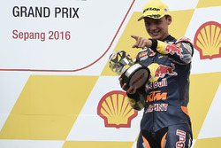 Podium: derde Bo Bendsneyder, Red Bull KTM Ajo