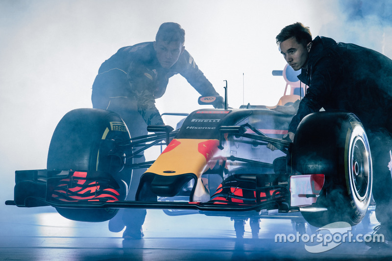 Car unveiling, Red Bull Racing