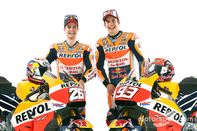 Marc Marquez, Repsol Honda Team and Dani Pedrosa, Repsol Honda Team