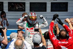 Tiago Monteiro, Honda Racing Team JAS, Honda Civic WTCC in parc ferme
