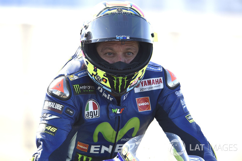 Third place Valentino Rossi, Yamaha Factory Racing