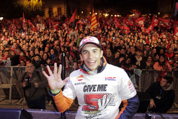 Marc Marquez, Repsol Honda Team, viert zijn wereldtitel in Spanje