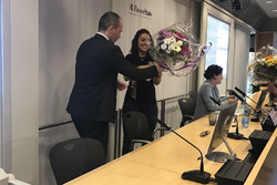 Sharon Scolari presso BancaStato a Bellinzona