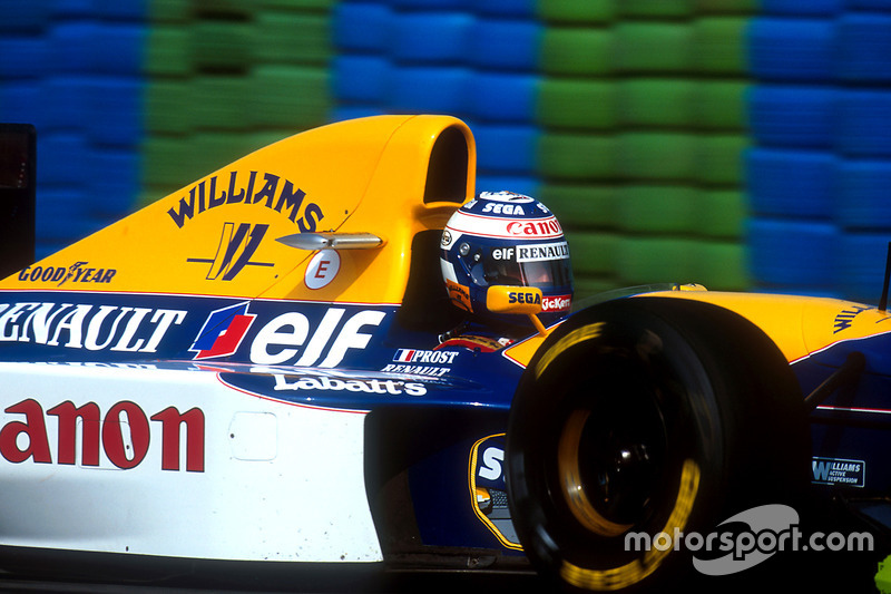 Alain Prost, Williams FW15C Renault at French GP