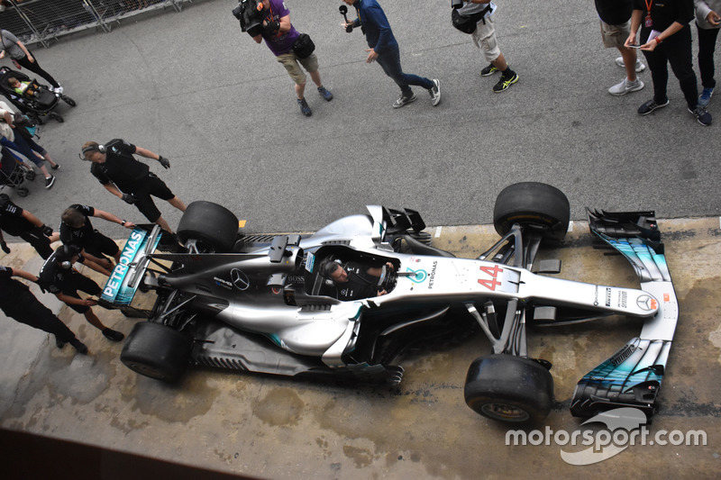 Mercedes AMG F1 W08, detail