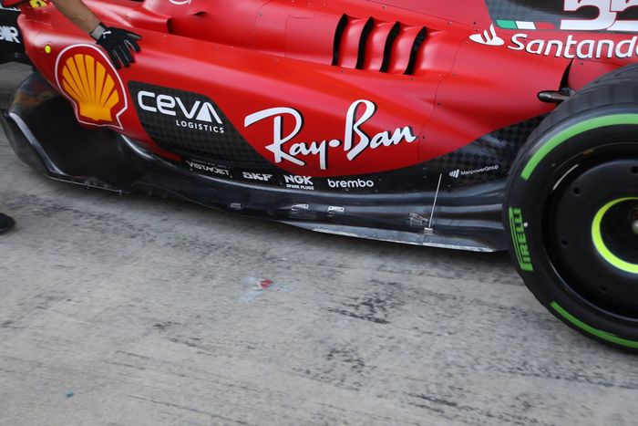 Ferrari SF-23 detalles técnicos 