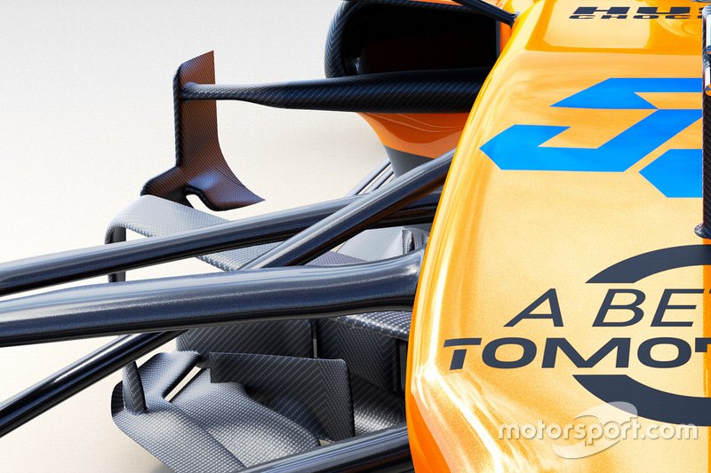 McLaren MCL34, dettaglio