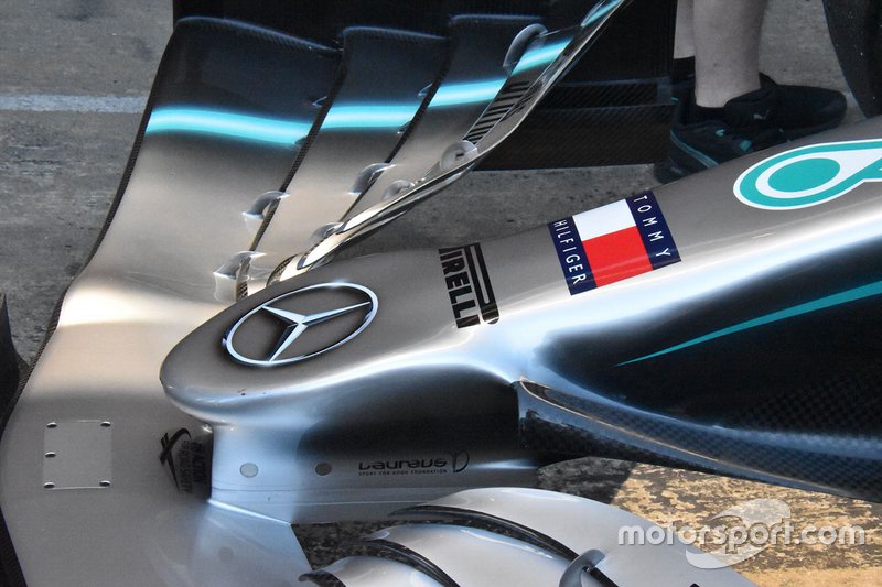 Mercedes AMG F1, dettaglio