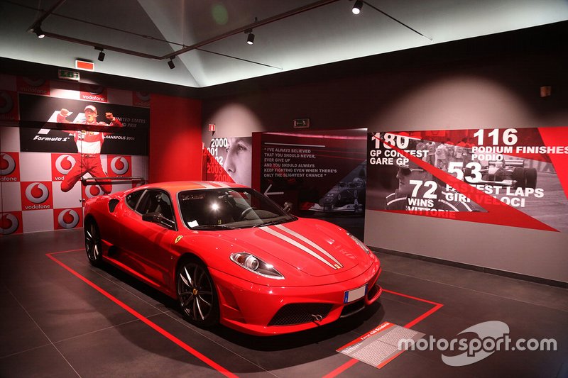 The 'Michael 50' exhibition in the Ferrari Museum in Maranello