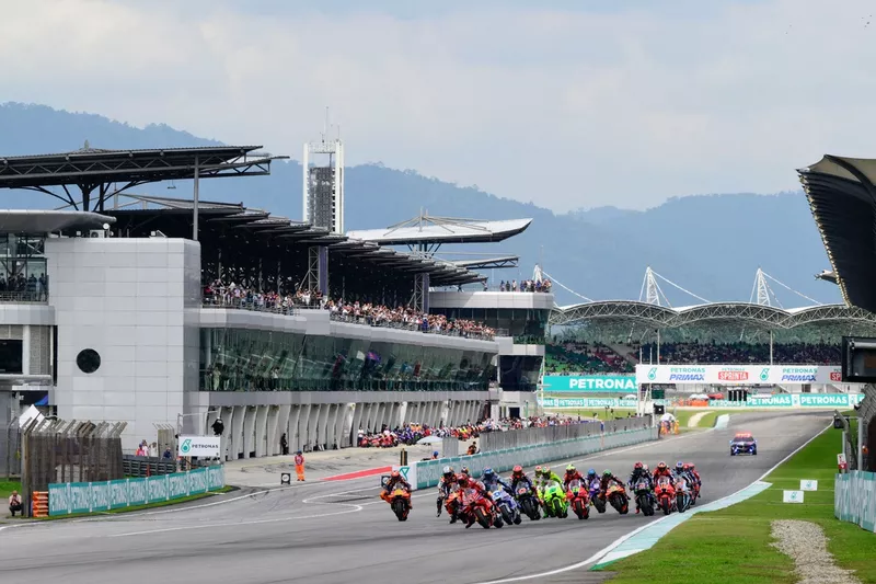 Départ de la course