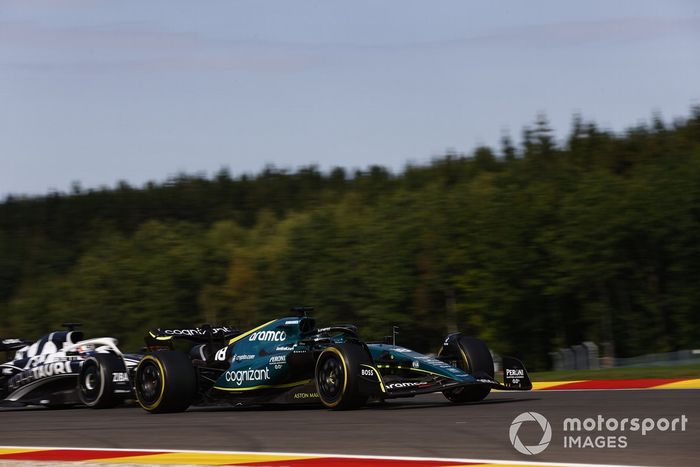 Lance Stroll, Aston Martin AMR22, Pierre Gasly, AlphaTauri AT03
