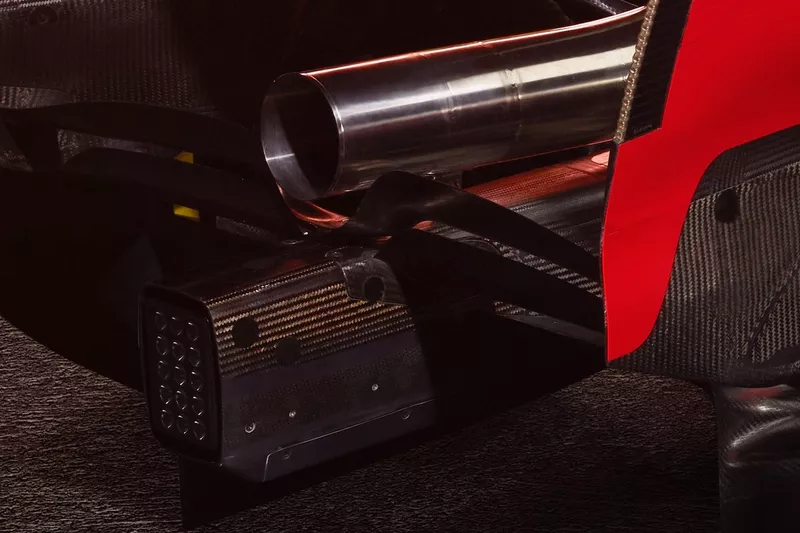 Ferrari SF-23. detail