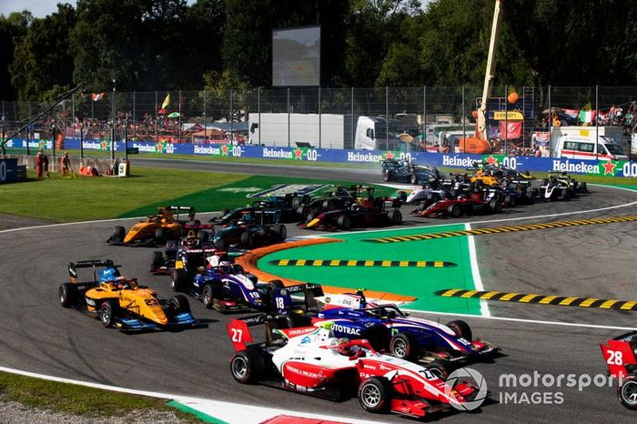 Partenza di gara 1 a Monza