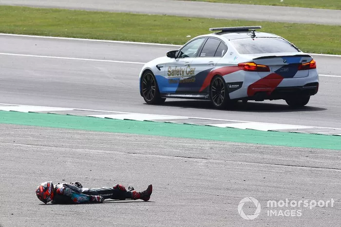 Fabio Quartararo, Petronas Yamaha SRT accidente