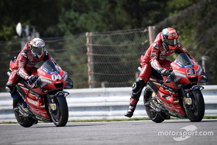 Danilo Petrucci, Ducati Team, Andrea Dovizioso, Ducati Team