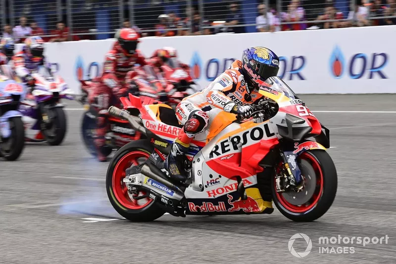 Marc Marquez, Repsol Honda Team, partenza prove libere