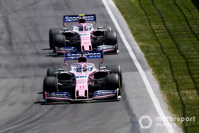 Sergio Perez, Racing Point RP19, Lance Stroll, Racing Point RP19