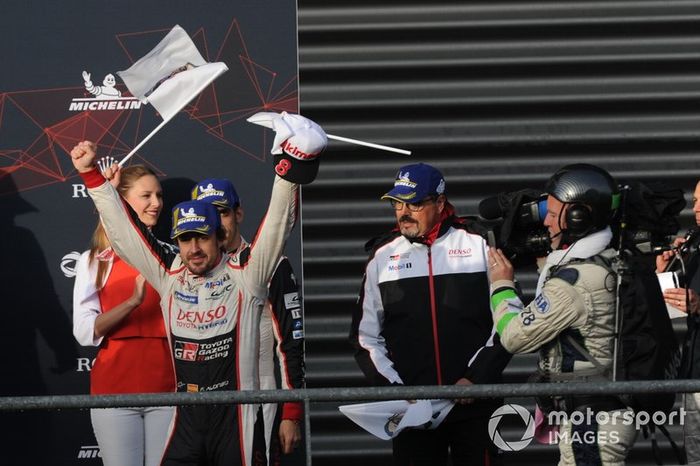 #8 Toyota Gazoo Racing Toyota TS050: Sébastien Buemi, Kazuki Nakajima, Fernando Alonso     