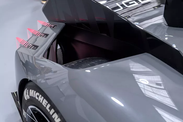 Detalle del Peugeot Hypercar 9X8