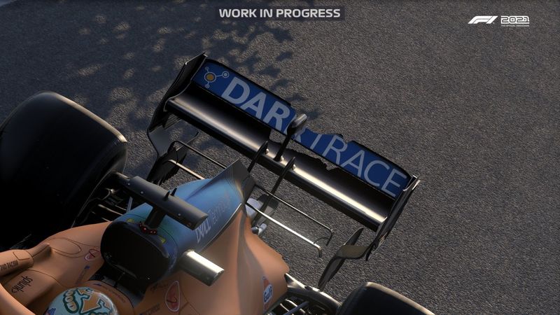 Captura de pantalla del videojuego F1 2021