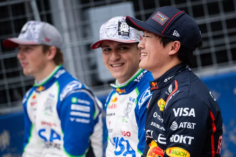 Yuki Tsunoda, Red Bull Racing, Isack Hadjar, Racing Bulls, Liam Lawson, Racing Bulls