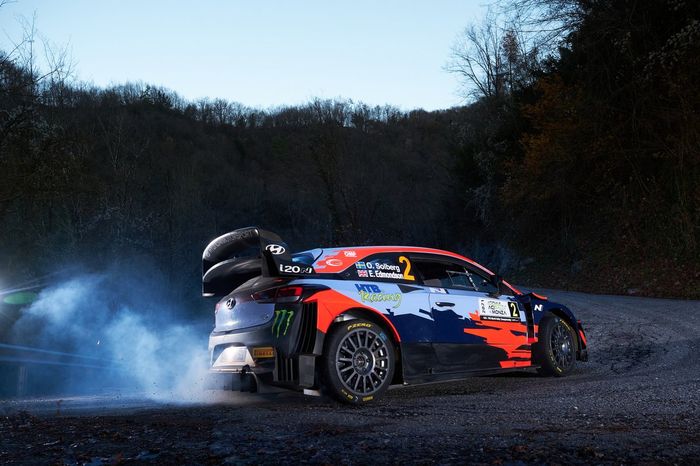 Oliver Solberg, Elliott Edmondson, Hyundai 2C Competition Hyundai i20 Coupe WRC
