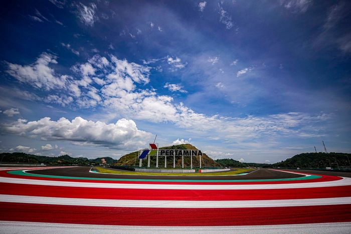 Aspectos de la pista de Mandalika