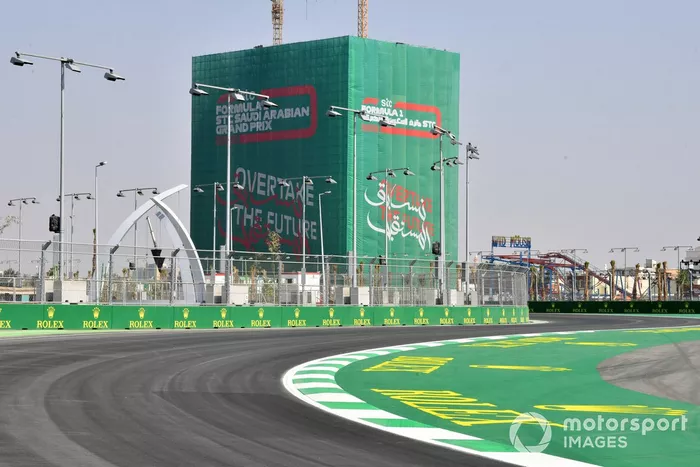 Vista general del circuito de Yeda, en Arabia Saudí