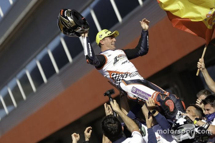 El campeón de Moto3 Albert Arenas, Aspar Team