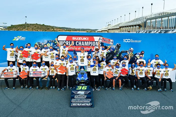 Campeón Mundial 2020: Joan Mir, Equipo Suzuki MotoGP