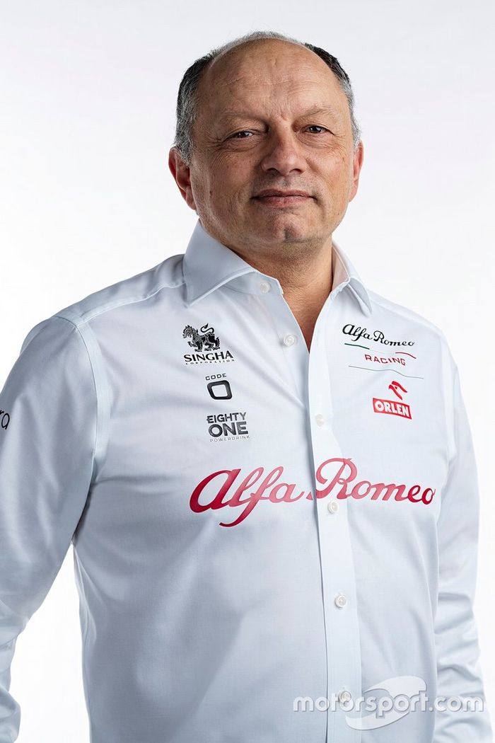 Frédéric Vasseur, jefe del equipo Alfa Romeo Raciing