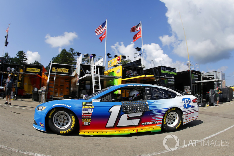 Ryan Blaney, Team Penske, Ford Fusion PPG