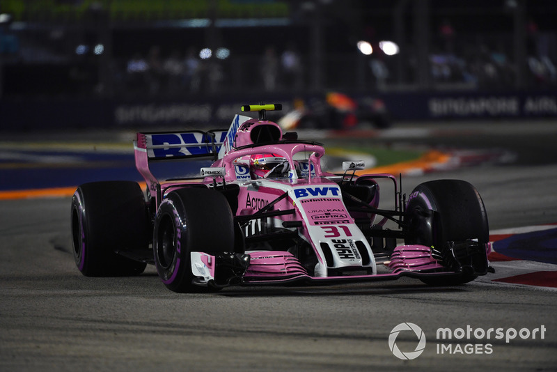 9: Esteban Ocon, Racing Point Force India VJM11, 1:38.365
