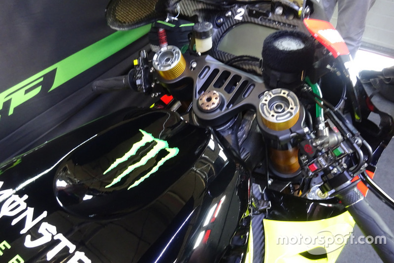 Tech 3 Yamaha garázsbejárás, Cseh GP, Brno