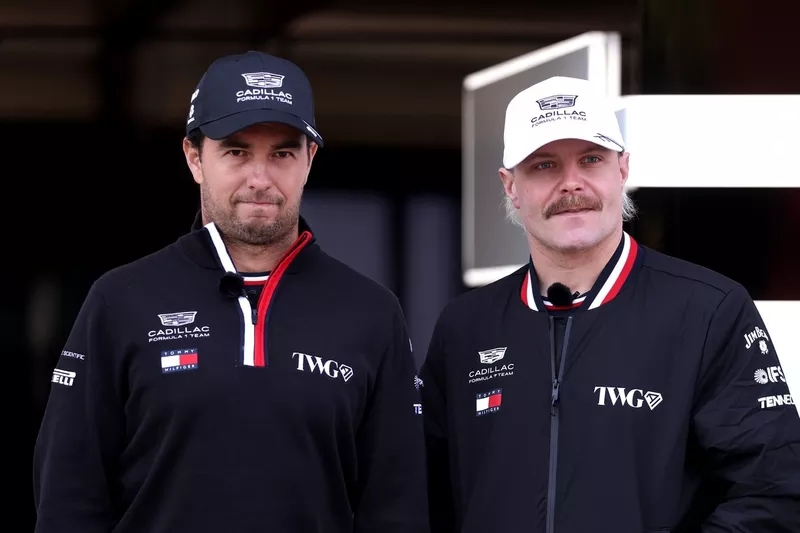 Sergio Pérez, Cadillac Racing, Valtteri Bottas, Cadillac Racing